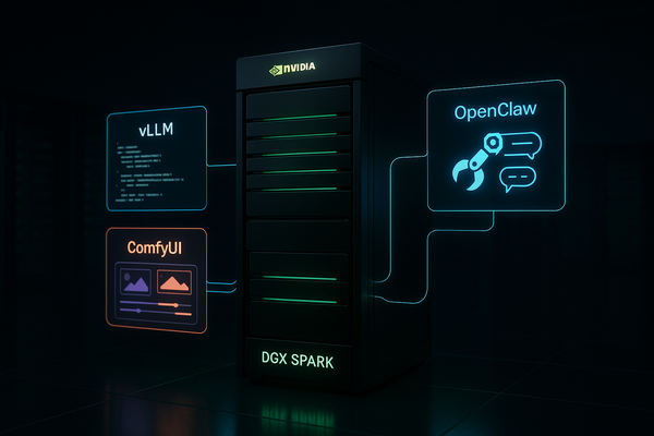 NVIDIA DGX Spark에서 OpenClaw, vLLM, ComfyUI를 실행하는 가이드